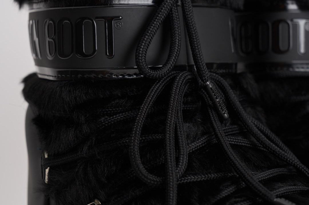 Stivale donna Low Faux Fur nero 1409390 N001BLACK MOON BOOT 