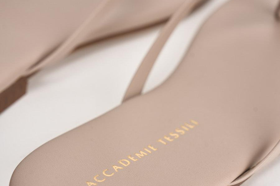 Sandalo donna infradito rosa cipria 10165 TAUPE ACCADEMIE TESSILI 