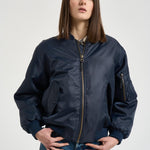 Bomber donna Leon blu navy 10490 NYA31MIDNIGHT ANINE BING 
