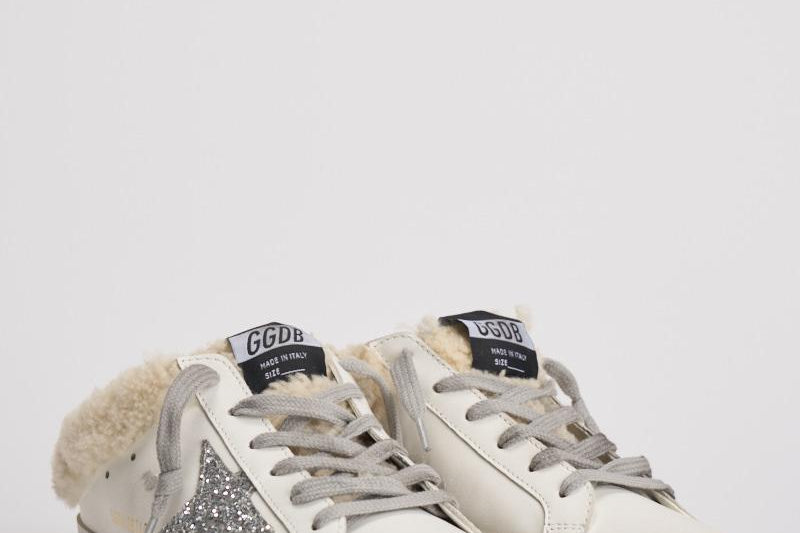 Sneakers donna sabot Super Star bianche GWF00110 F00230610224 GOLDEN GOOSE 