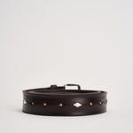 Cintura uomo con borchiette marrone U08329BUS TMORO ORCIANI 