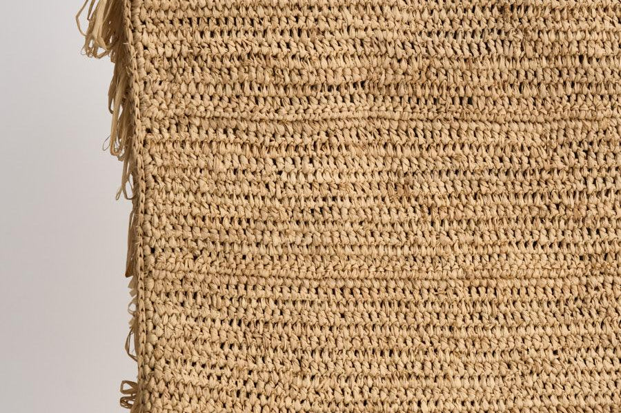 Borsa donna Onja in rafia beige ONJA TEA IBELIV 