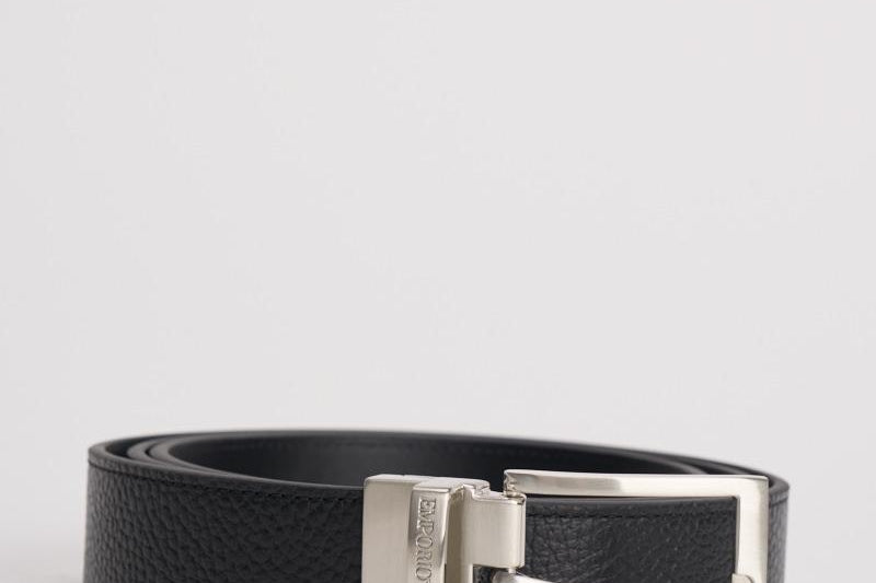 Set uomo cintura e portacarte nero EM002772 AF13396UC001 EMPORIO ARMANI 