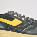 Sneakers uomo Reelwind grigia e gialla WWLM GQ06 AUTRY 