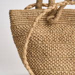 Borsa donna Arona in rafia beige ARONA TEA IBELIV 