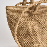 Borsa donna Arona in rafia beige ARONA TEA IBELIV 