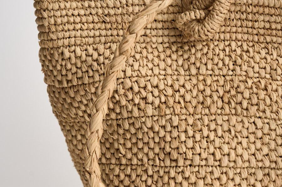 Borsa donna Arona in rafia beige ARONA TEA IBELIV 