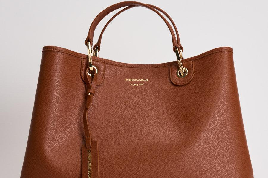 Borsa donna a mano marrone EW000360 AF12103M6030 EMPORIO ARMANI 