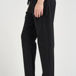 Pantalone donna Buddy nero S6SK44 Y69 SEMICOUTURE 