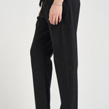 Pantalone donna Buddy nero S6SK44 Y69 SEMICOUTURE 