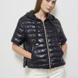 Cappa donna blu con cappuccio PI001993D 9300 HERNO 