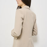 Blazer donna monopetto sabbia D420220 PANTY25003 P.a.r.o.s.h. 