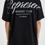 T-shirt uomo girocollo nera 41201 001BLACK REPRESENT 