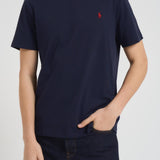 T-shirt uomo girocollo blu 710680785 004 RALPH LAUREN 
