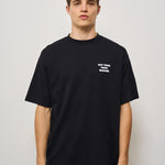 T-shirt uomo girocollo nera TS203 CO0002BL DROLE DE MONSIEUR 
