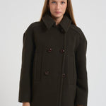 Cappotto donna mini Fiby marrone MA0455FA B1D03I67DK ISABEL MARANT 