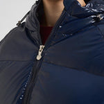 Piumino uomo corto lucido blu notte STEVE 4004 PYRENEX 