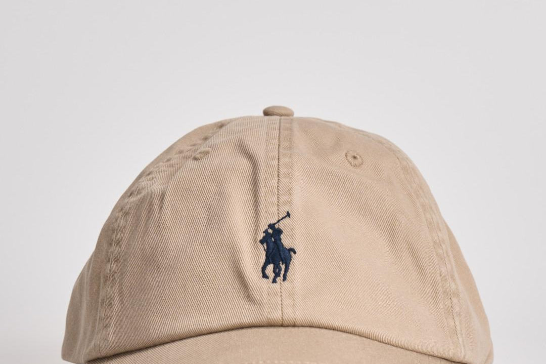 Cappello uomo baseball beige con logo 710548524 005 RALPH LAUREN 