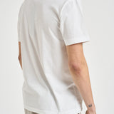 T-shirt uomo girocollo bianca con logo 2100027 S0013V0001 STONE ISLAND 