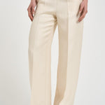 Pantalone donna dritto panna L6SM75 A11 LIVIANA CONTI 