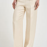 Pantalone donna dritto panna L6SM75 A11 LIVIANA CONTI 