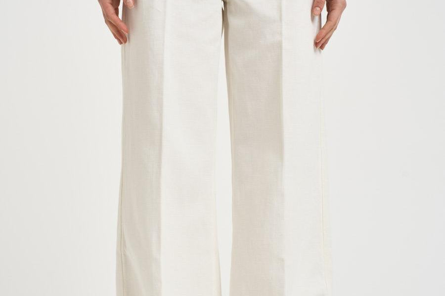 Jeans donna Wide Trouser in denim bianco 7U7G0X10 U7LNI 7 for all Mankind 