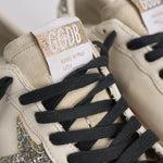 Sneakers donna Ball Star glitter argento GWF00117 F00747212274 GOLDEN GOOSE 