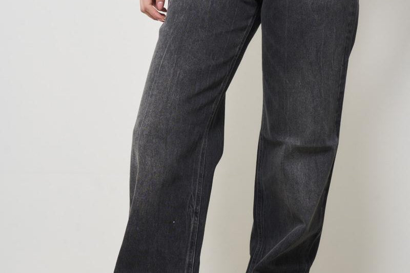 Jeans donna Korea nero KOREA SPIDER BLACK HAIKURE 