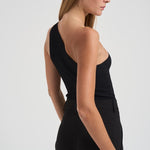 Body monospalla donna KIDA BLACK IRO 
