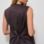 Abito donna lungo marrone L5SK35 W26 LIVIANA CONTI 