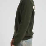 Maglia uomo girocollo verde GMP00841 P00197235674 GOLDEN GOOSE 