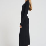 Abito donna Jelina lungo nero RO0349FB C3K01E01BK MARANT ETOILE 