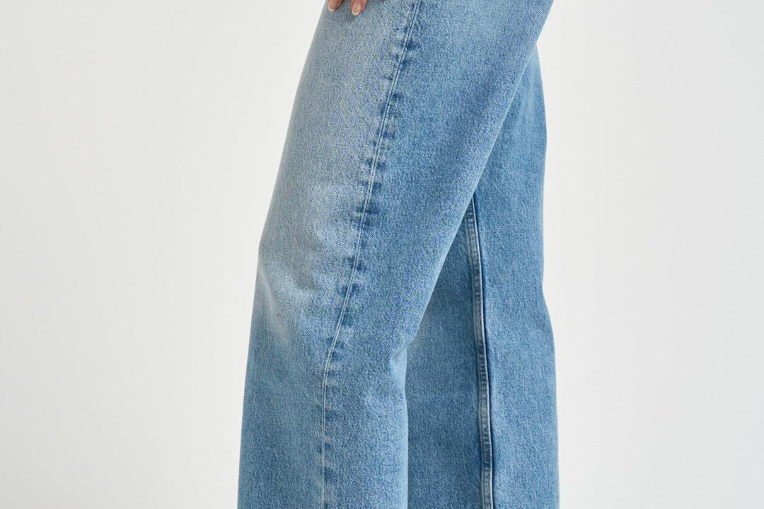 Jeans donna low rise in denim chiaro A260 1371VAULT AGOLDE 