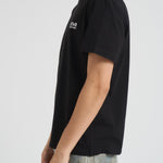 T-shirt uomo con stampa nera GMP01220 P00087980203 GOLDEN GOOSE 
