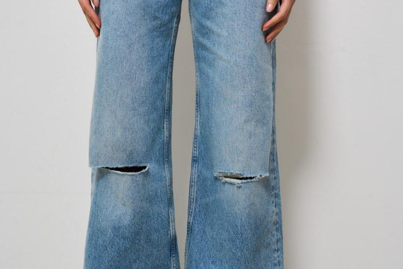 Jeans donna Huge Jean gamba dritta 10852 WHD51 ANINE BING 