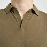 Polo uomo in maglia verde SLOANCOTTON 52 MC2 SAINT BARTH 