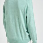 Maglia uomo girocollo verde menta 710890558 513 RALPH LAUREN 