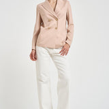 Giacca donna doppiopetto rosa cipria FD3961 9151 CIRCOLO 1901 