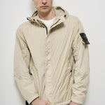 Giubbotto uomo con cappuccio beige 4100092 S0A23V0095 STONE ISLAND 