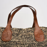 Borsa donna Tokyo in rafia marrone TOKYOII TIGA IBELIV 