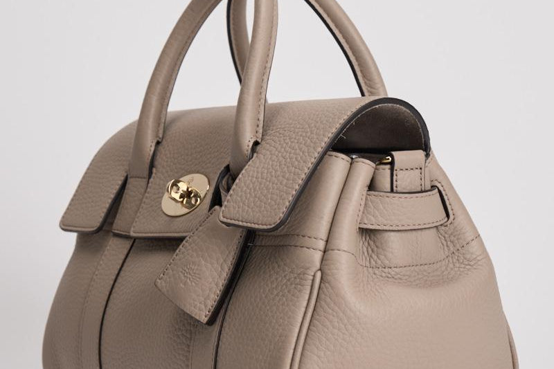 Borsa donna "Bayswater" Satchel taupe beige HH9212 736F924 MULBERRY 