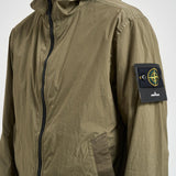 Giacca uomo con cappuccio verde 4100001 S0A23V005G STONE ISLAND 