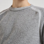 Maglia uomo girocollo grigio MKN252A 006170A921 CP COMPANY 