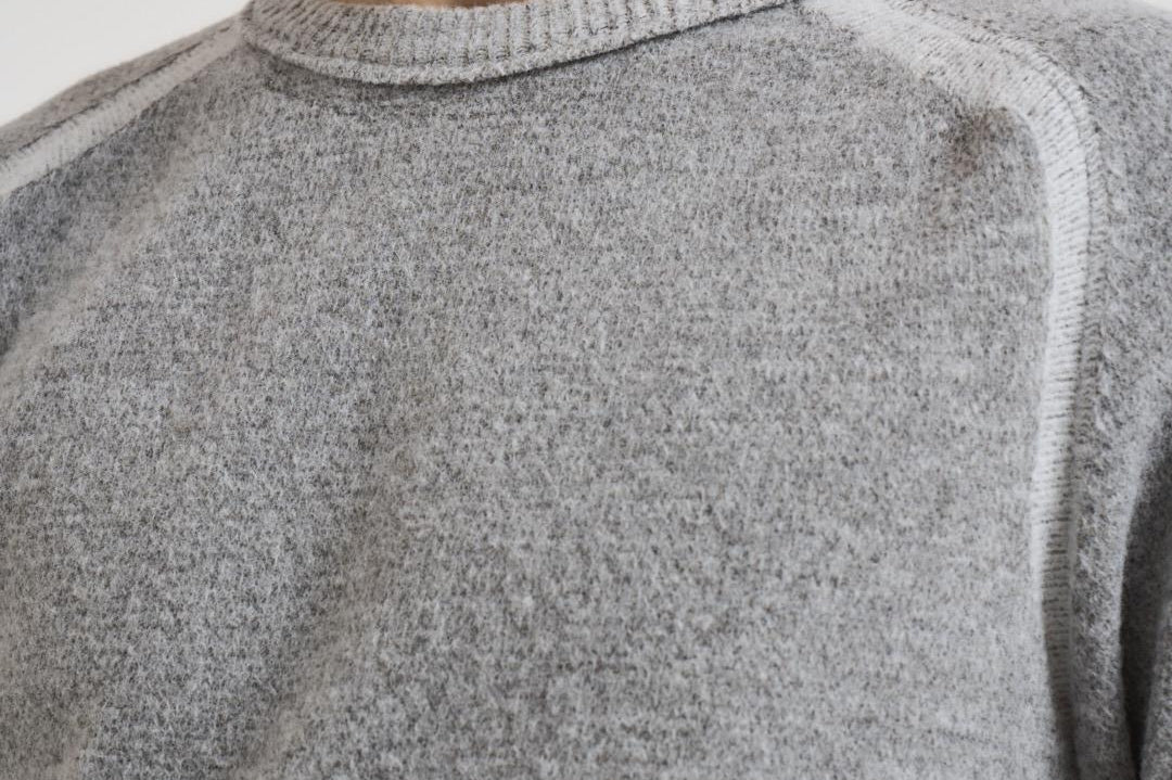Maglia uomo girocollo grigio MKN252A 006170A921 CP COMPANY 