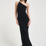 Abito donna lungo nero AM43B 110 ELISABETTA FRANCHI 