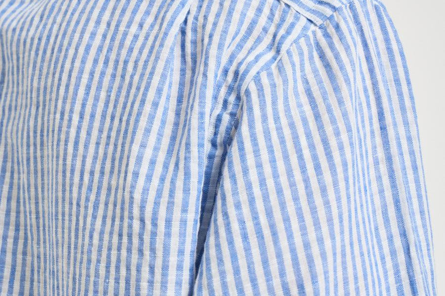 Camicia uomo celeste in misto lino e cotone 710B16700 001 RALPH LAUREN 
