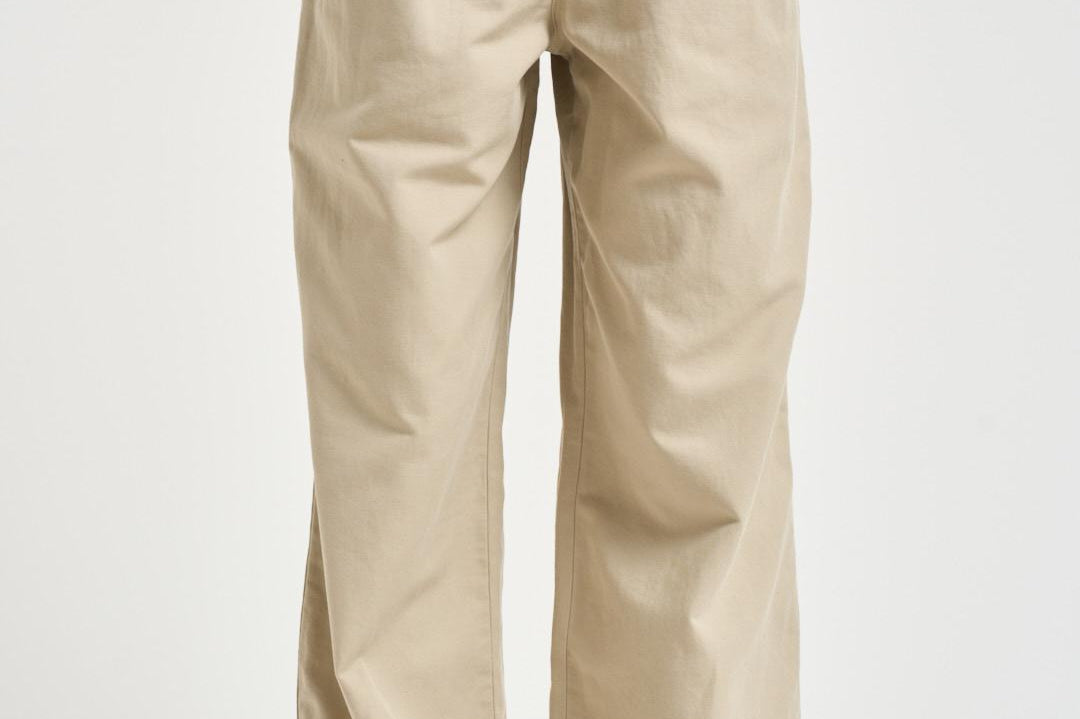 Pantalone donna beige a vita alta PA0634FA D1G04E90BE MARANT ETOILE 