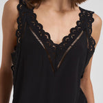 Top donna Fradela nero HT0663FA C3J11I01BK ISABEL MARANT 