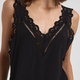 Top donna Fradela nero HT0663FA C3J11I01BK ISABEL MARANT 