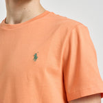 T-shirt uomo girocollo arancione 710671438 457 RALPH LAUREN 